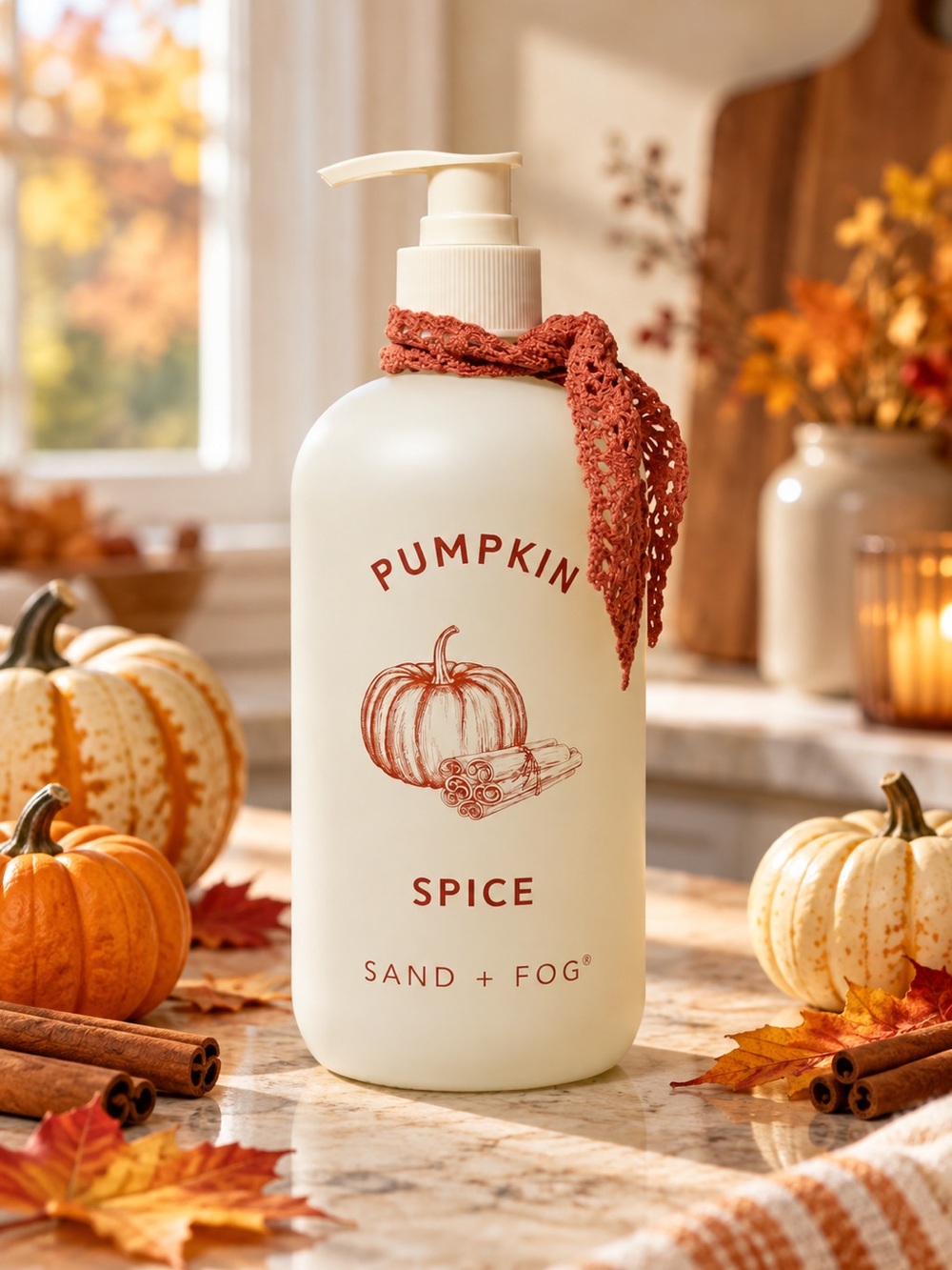 Sand + Fog Pumpkin Spice Hand & Body Soap - Cream